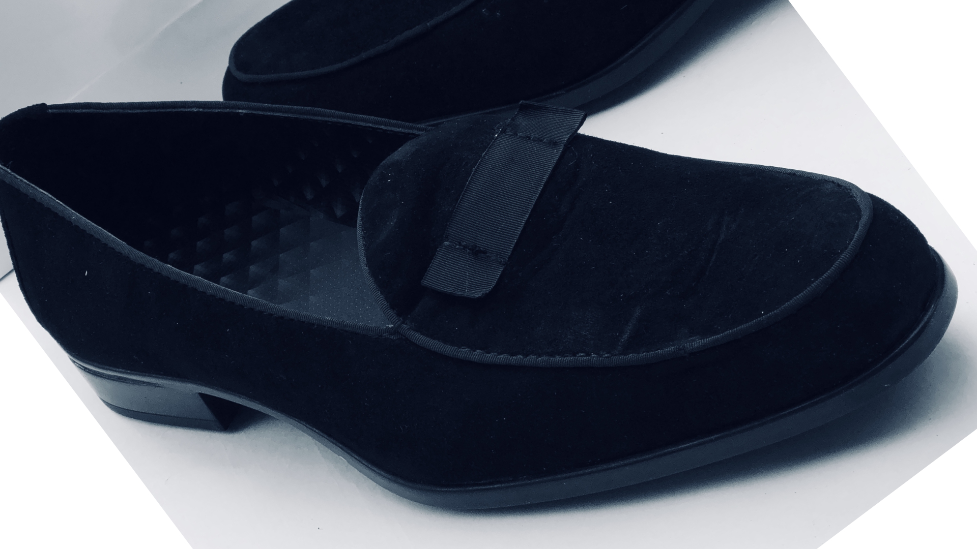 black loafer