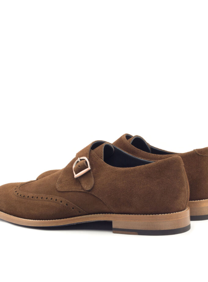 Single Suede Monkstraps