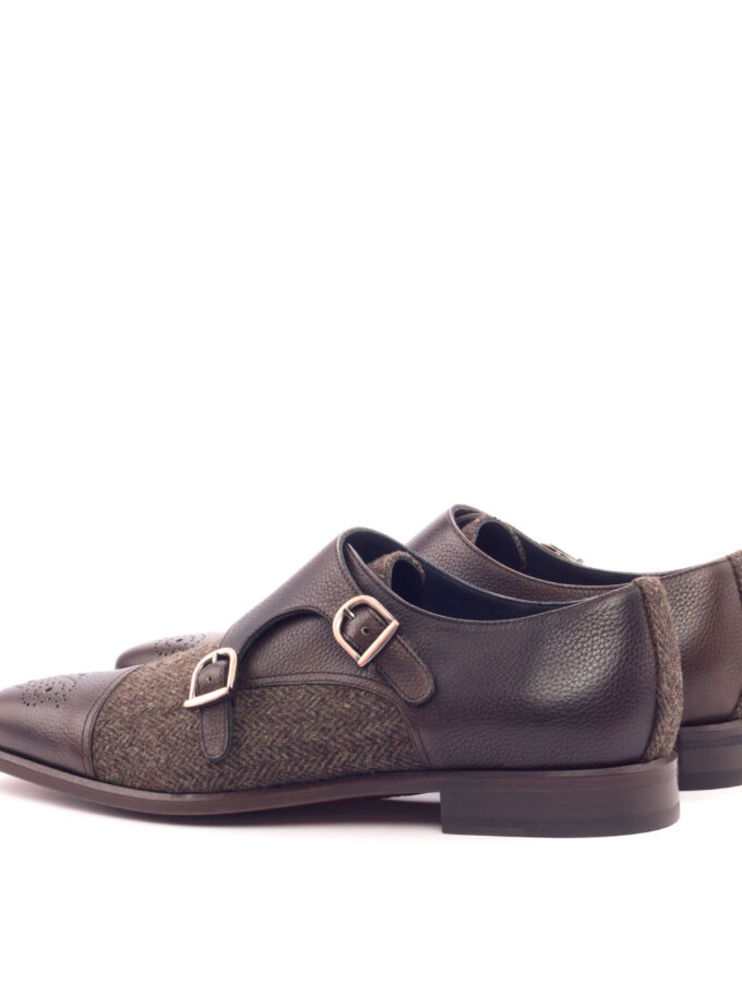 Massive Dub Double Monkstraps - Black