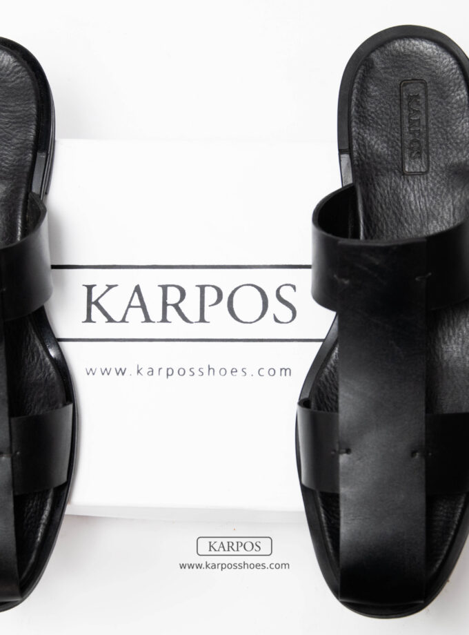KARPOS Black Sandals
