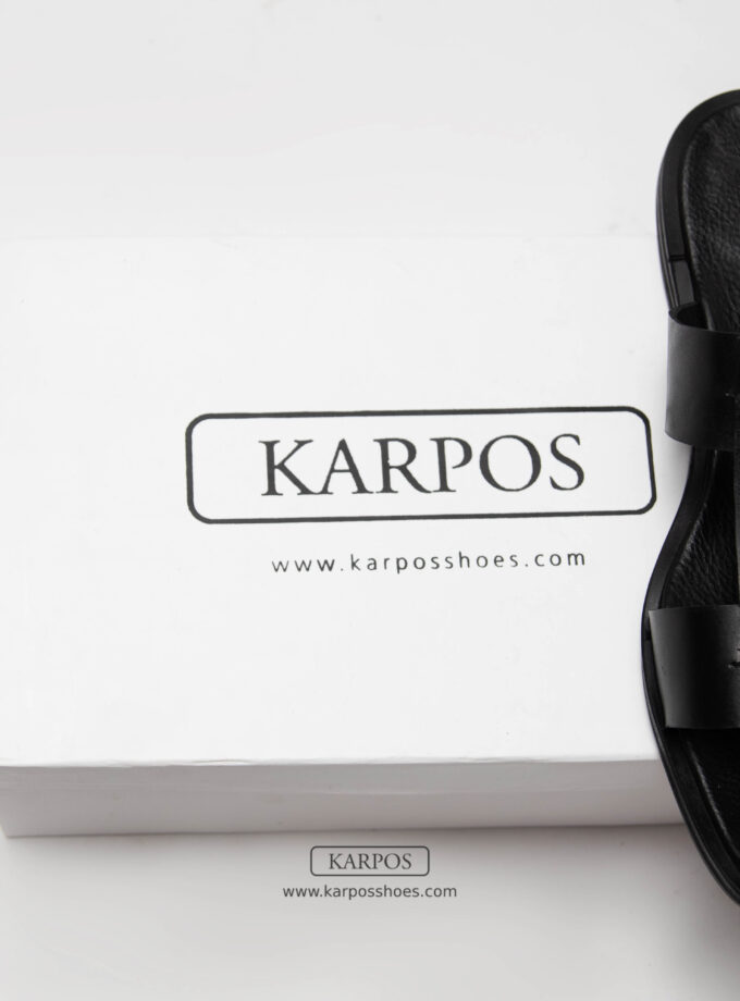 KARPOS Black Sandals