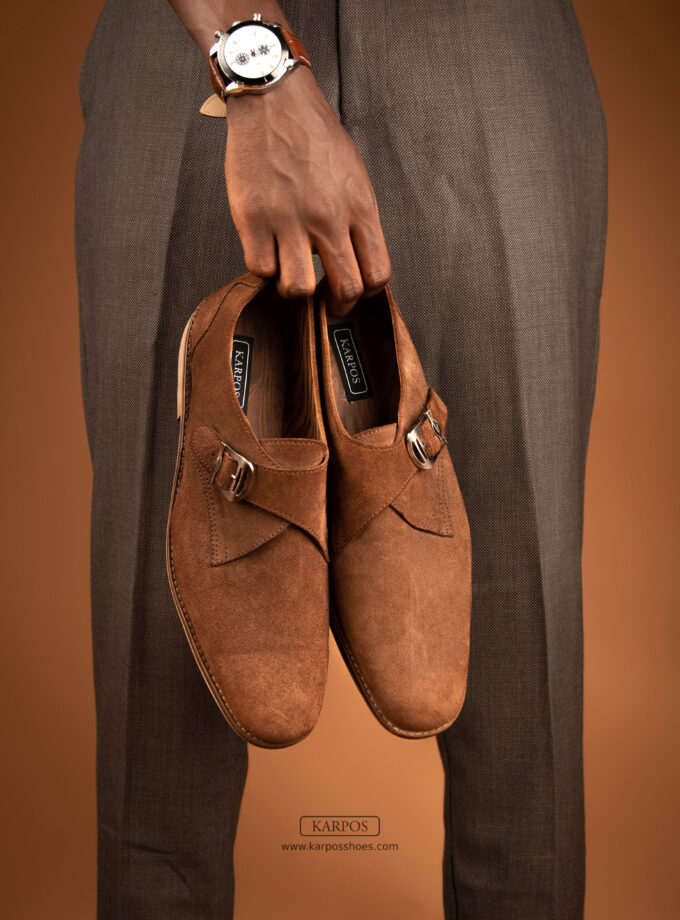 KARPOS Single Suede Monkstrap