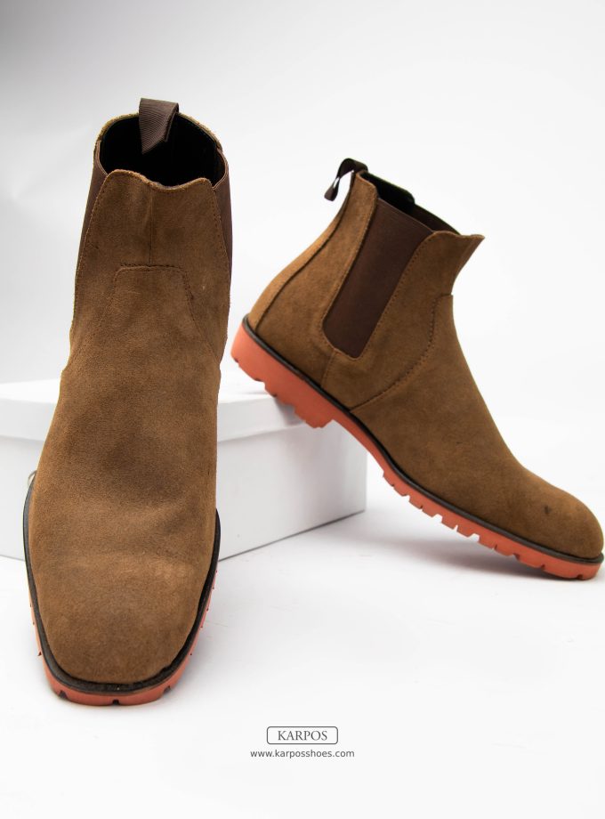 karpos brown chelsea boots