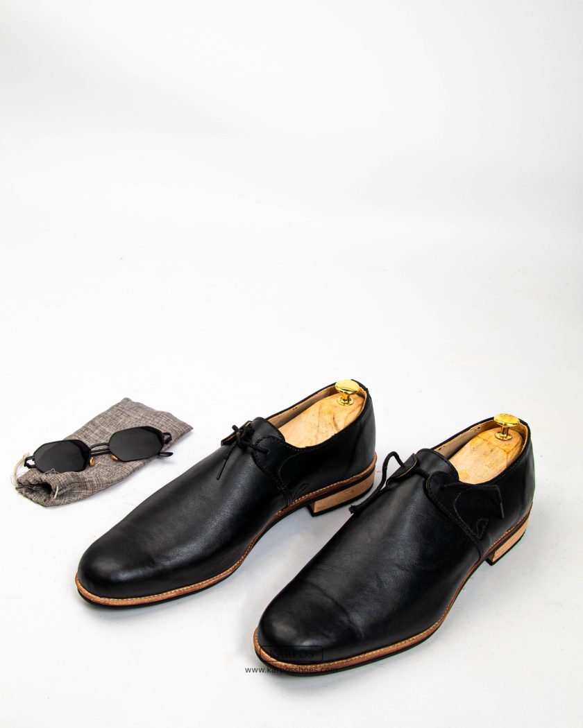karpos black derby shoes