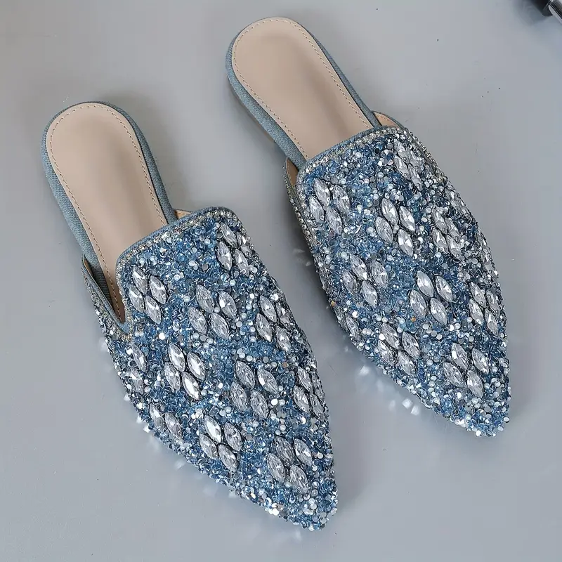 Embellished Mules